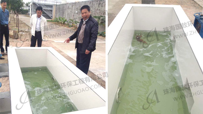印染廢水處理后養(yǎng)魚？紡織污水處理廠(附圖)